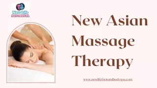 New Asian Massage Therapy