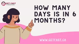 How Many Days is in 6 Months?