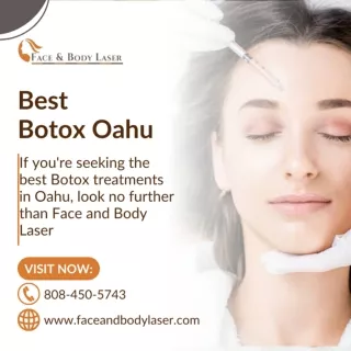 Best Botox Oahu