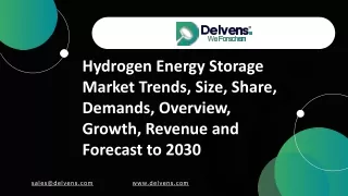 Hydrogen Energy Storage Market