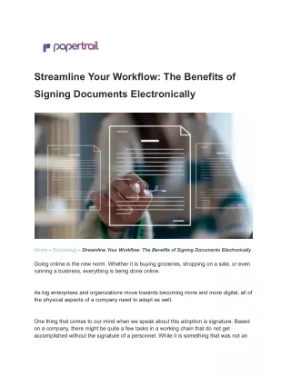 Streamline Your Workflow_ The Benefits of Signing Documents Electronically (2)