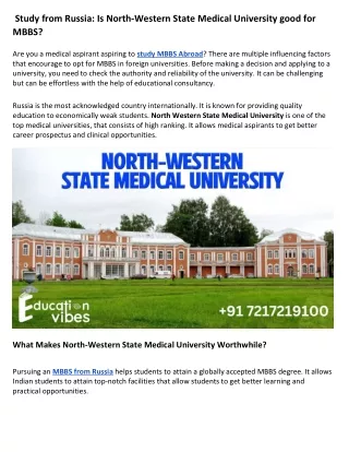 North-Western State Medical University