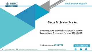 Mobileing Market Size, Share, Outlook and Forecast 2020 – 2030