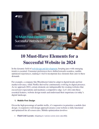 10 Must-Have Elements for a Successful Website in 2024 (1)