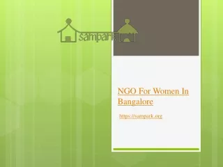 NGO For Women In Bangalore