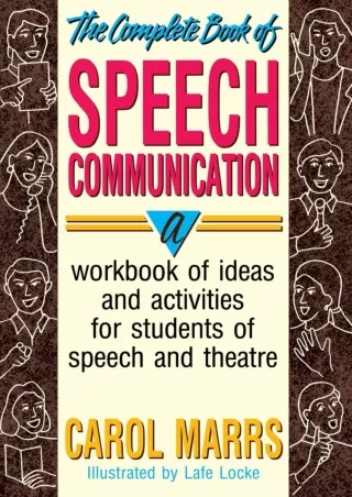 ❤read⚡ The Complete Book of Speech Communication: A Workbook of Ideas and Activities