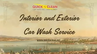 Interior and Exterior Car Wash Service - Call Us Now 480-707-3531