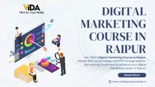 Digital Marketing Course in Raipur 1001