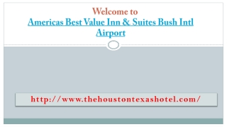 Americas best value inn houston