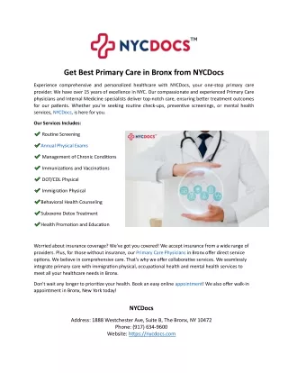 Get_Best_Primary_Care_in_Bronx_from_NYCDocs