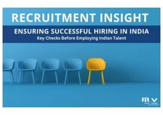 Recruitment of top talent in india