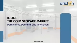 COLD STORAGE MARKET - GLOBAL OUTLOOK & FORECAST 2024-2029