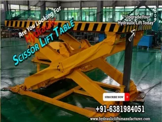 Scissor Lift Table