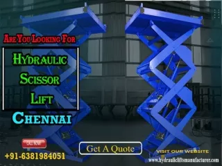 Hydraulic Scissor Lift
