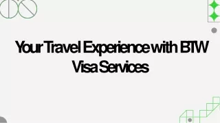 BTW Visa Services - Visa Agent & Consultant Mumbai