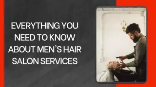 Sleek and Styled Men's Grooming Services