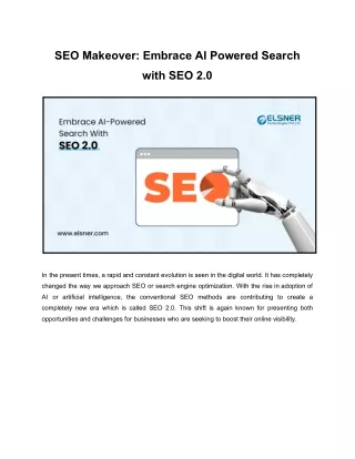 SEO Makeover_ Embrace AI Powered Search with SEO 2.0