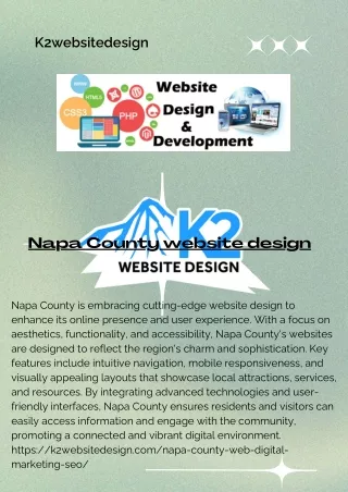 Napa County website design