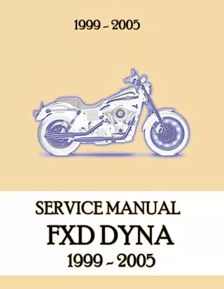 2000 HARLEY DAVIDSON DYNA GLIDE Service Repair Manual