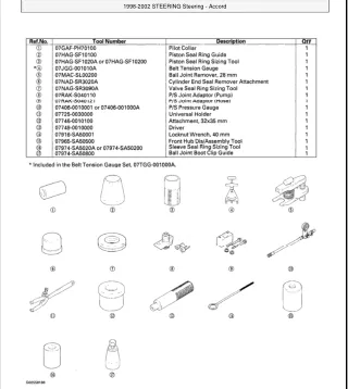 2000 Honda Accord Service Repair Manual