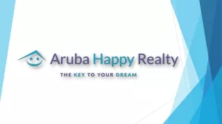 How to Find the Aruba Real Estate for Sale