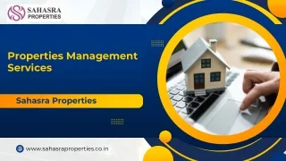 Comprehensive Real Estate Services by Sahasra Properties