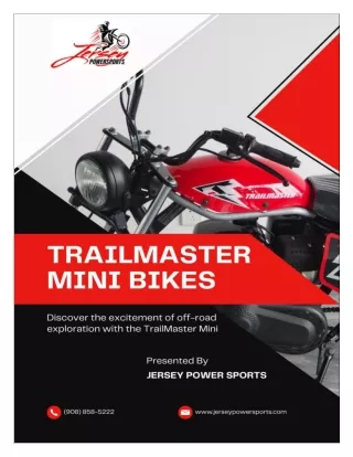 TrailMaster Mini Bikes Revolutionize Off-Road Adventures