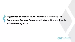 Digital Health Market: Industry Perspective, Size, Share and Forecast 2032