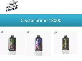 Crystal prime 18000