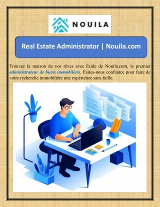 Real Estate Administrator Nouila.com