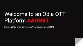 Odia OTT Platform