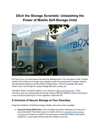 Ditch the Storage Scramble_ Unleashing the Power of Mobile Self-Storage Units (1)