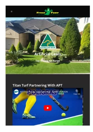 Artificial Lawn