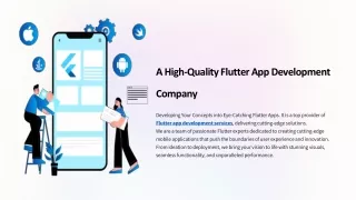 A High-Quality Flutter App Development Company