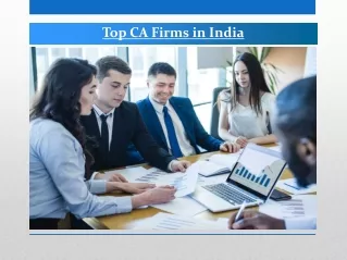 Top CA Firms in India