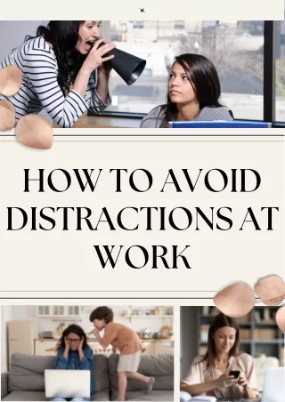 How To Avoid Distractions AT Work