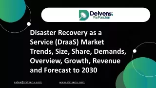 Disaster Recovery as a Service (DraaS) Market