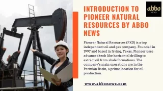 Investing in Pioneer Natural Resources: Key Insights