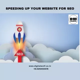 SPEEDING UP YOUR WEBSITE FOR SEO