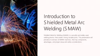 SMAW Welding Machine