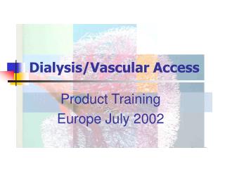 Product Training Europe July 2002