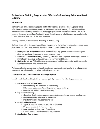 5 - Professional Training Programs for Effective Softwashing_ What You Need to Know