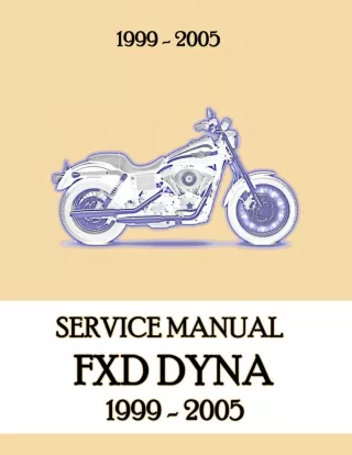 2002 HARLEY DAVIDSON DYNA GLIDE Service Repair Manual