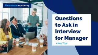 Questions to Ask in Interview for Manager 7 Key Inquiries for Job Seekers