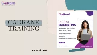 Advance digital marketing course