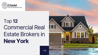 Commercial Real Estate Brokers in New York