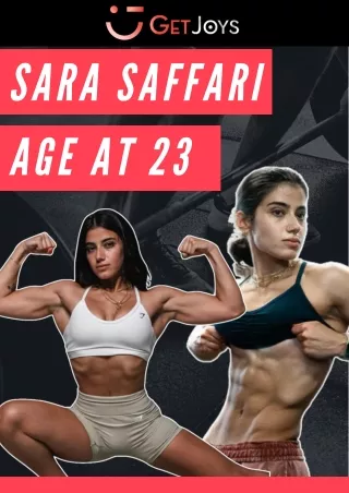 Underweight to Fitness Phenom: Sara Saffari's Tale at 23