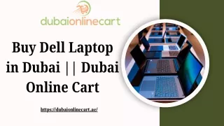 Buy Dell Laptop in Dubai  Dubai Online Cart