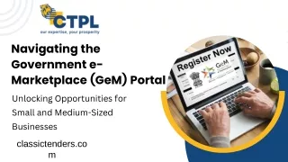 GeM Portal Consultant: Mastering Government Procurement Success