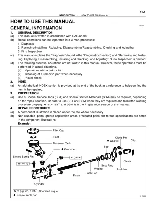 2002 TOYOTA HIGHLANDER Service Repair Manual